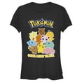 thumbnail image 1 of Junior's Pokemon Gotta Catch 'Em All Group  Graphic Tee Black Large, 1 of 3