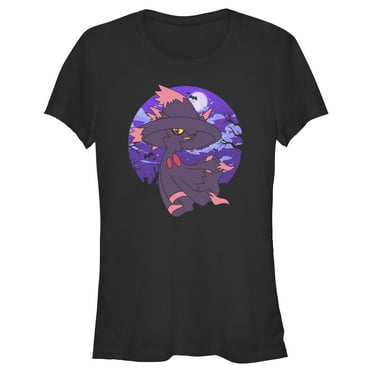 Junior's Pokemon Halloween Night Mismagius  Graphic T-Shirt