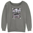 thumbnail image 1 of Junior's Pokemon Mewtwo Ready for Battle Sweatshirt Gray Heather 2X Large, 1 of 4