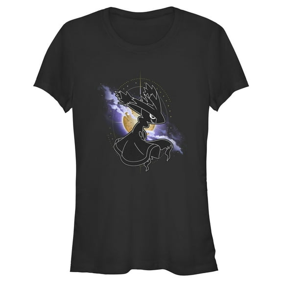 Junior's Pokemon Outer Space Mismagius Graphic T-Shirt