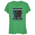 thumbnail image 1 of Junior's Pokemon Ready to Battle Retro Grid  Graphic Tee Kelly Green X Large, 1 of 3