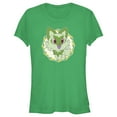 thumbnail image 1 of Junior's Pokemon Sprigatito Circle  Graphic Tee Kelly Green Large, 1 of 3