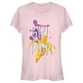 thumbnail image 1 of Junior's Power Rangers Girl Power Team Graphic Tee Light Pink Small, 1 of 2