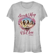 Junior's Pretty Little Liars Secrets Keep Us Close Graphic Tee Athletic Heather Medium