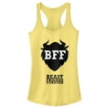 thumbnail image 1 of Junior's Ralph Breaks the Internet Comfy Belle  Racerback Tank Top Banana 2X Large, 1 of 3