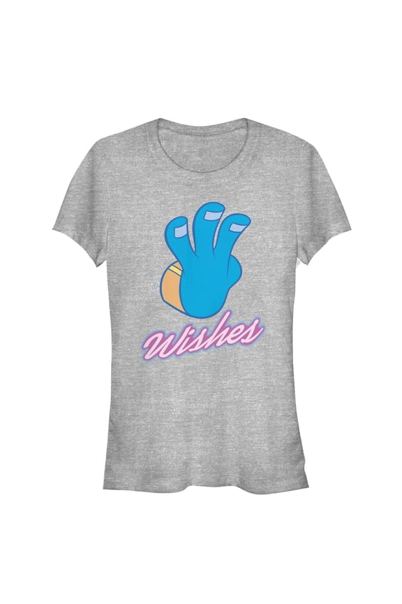 Junior's Ralph Breaks the Internet Comfy Jasmine  Graphic Tee Athletic Heather Large