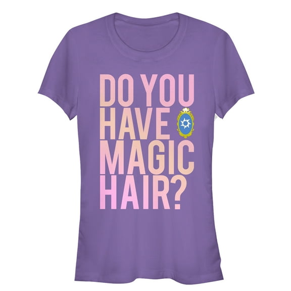 Junior's Ralph Breaks the Internet Magic Hair Graphic Tee Purple Small