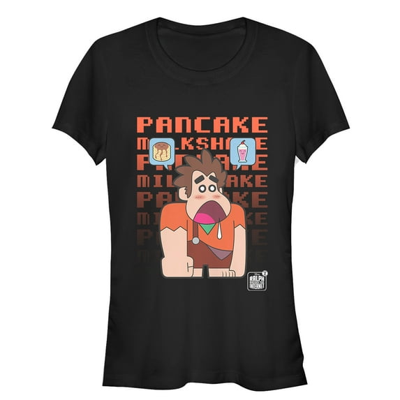 Junior's Ralph Breaks the Internet Milkshake Game Graphic Tee Black Large