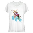 thumbnail image 1 of Junior's Ralph Breaks the Internet Race  Graphic Tee White X Large, 1 of 2