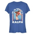 thumbnail image 1 of Junior's Ralph Breaks the Internet Totally a Ralph  Graphic Tee Royal Blue X Large, 1 of 2