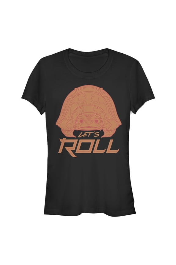 Junior's Raya and the Last Dragon Tuk Tuk Let's Roll Graphic Tee Black Medium