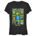 thumbnail image 1 of Junior's Rick And Morty Featuring The Heist Crew  Graphic Tee Black Medium, 1 of 3