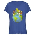 thumbnail image 1 of Junior's Rugrats Earth Babies  Graphic Tee Royal Blue Medium, 1 of 3