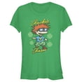 thumbnail image 1 of Junior's Rugrats St. Patrick's Day Chuckie Charm  Graphic Tee Kelly Green Small, 1 of 3