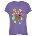 thumbnail image 1 of Junior's Scooby Doo Bunny Ears Scooby  Graphic Tee Purple X Large, 1 of 3