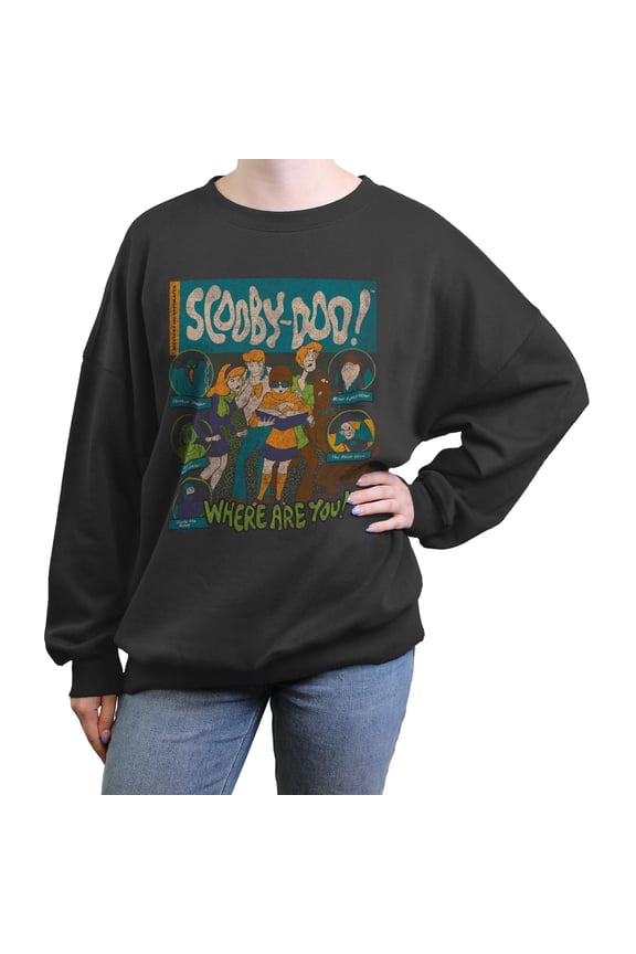 Junior's Scooby Doo Where Are You Villains Sweatshirt
