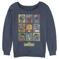 thumbnail image 1 of Junior's Sesame Street 9 Panel Puppet Grid Sweatshirt, 1 of 4