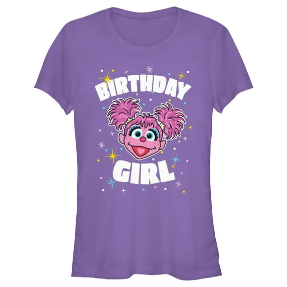 Junior's Sesame Street Birthday Girl Abby Cadabby Graphic T-Shirt