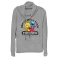 thumbnail image 1 of Junior's Sesame Street Checking In on Friends  Cowl Neck Sweatshirt, 1 of 4