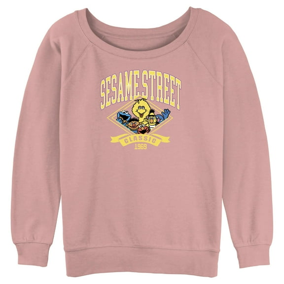 Junior's Sesame Street Classic 1969 Varsity Sweatshirt