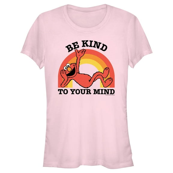 Junior's Sesame Street Elmo Be Kind to Your Mind  Graphic T-Shirt