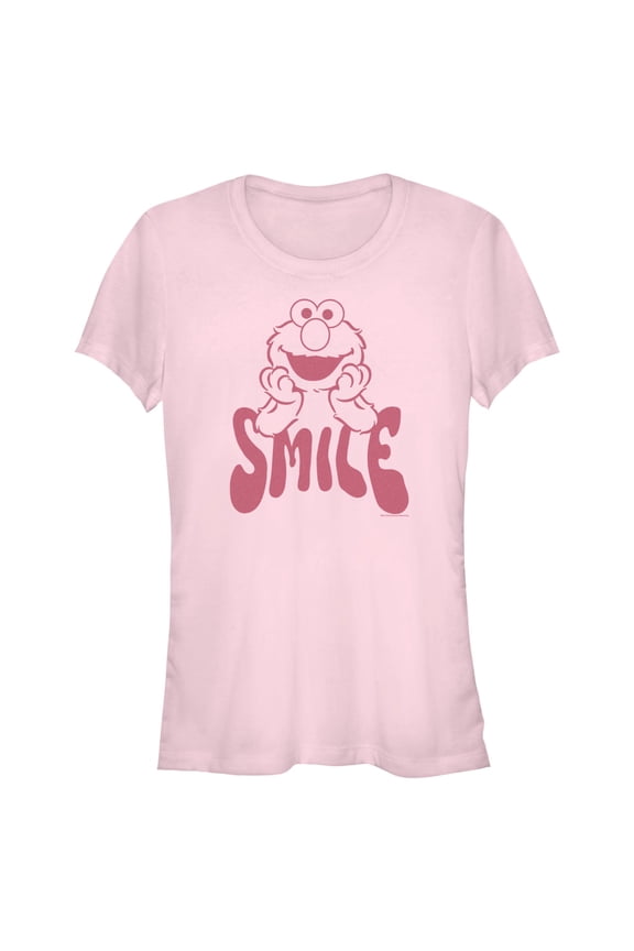 Junior's Sesame Street Elmo Smile Graphic T-Shirt
