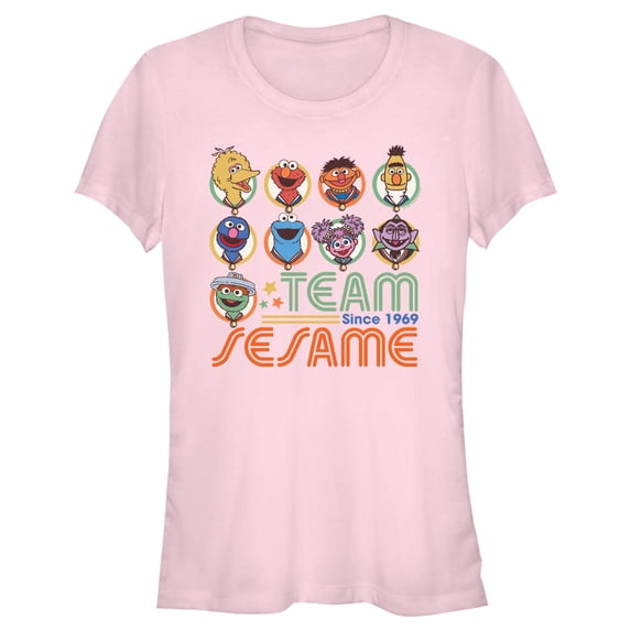 Junior's Sesame Street Team Since 1969 Graphic T-Shirt