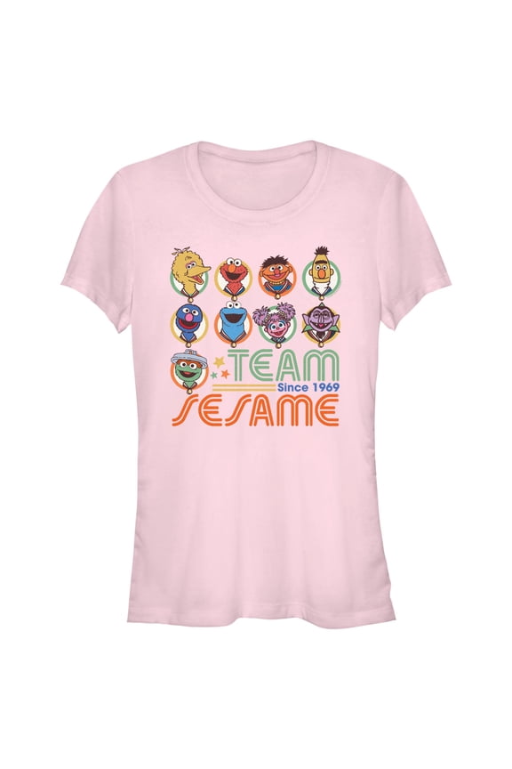 Junior's Sesame Street Team Since 1969 Graphic T-Shirt