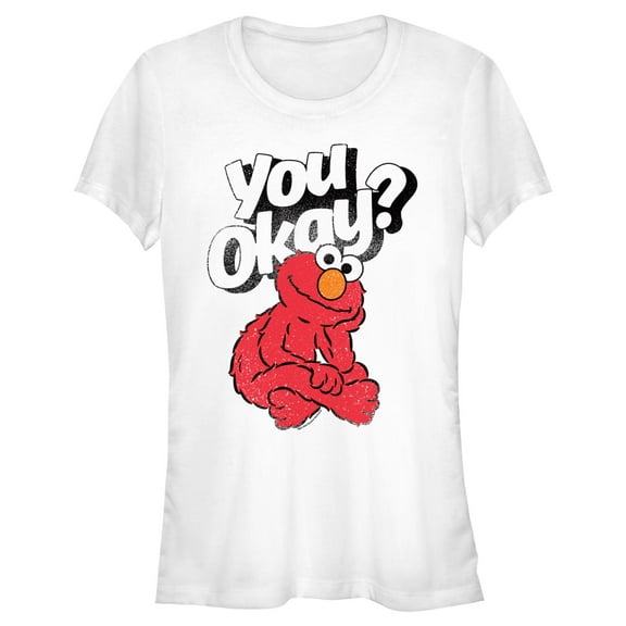 Junior's Sesame Street You Okay? Graphic T-Shirt
