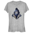 thumbnail image 1 of Junior's Shang-Chi and the Legend of the Ten Rings Death Dealer Sketch  Graphic Tee Athletic Heather 2X Large, 1 of 3