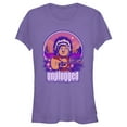 thumbnail image 1 of Junior's Sing 2 Ash Unplugged  Graphic Tee Purple Small, 1 of 8