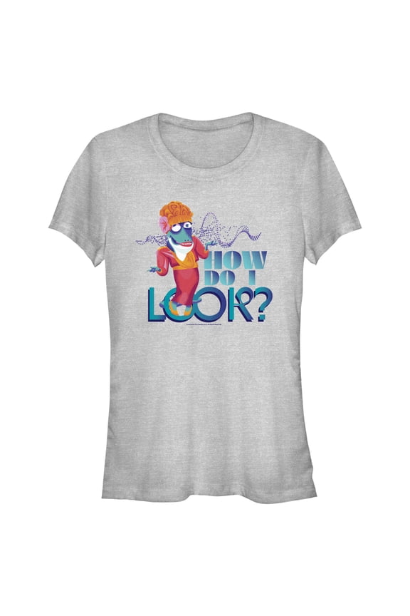Junior's Sing 2 Miss Crawly How Do I Look? Graphic Tee Athletic Heather X Large