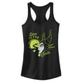 thumbnail image 1 of Junior's Sleeping Beauty Maleficent Love Is For Fools  Racerback Tank Top Black Medium, 1 of 5