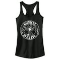 thumbnail image 1 of Junior's Sleeping Beauty Raven Maleficent  Racerback Tank Top Black X Large, 1 of 4