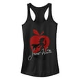 thumbnail image 1 of Junior's Snow White and the Seven Dwarfs Apple Silhouette Racerback Tank Top, 1 of 5