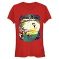 thumbnail image 1 of Junior's Snow White and the Seven Dwarfs Dance Scene  Graphic Tee Red Large, 1 of 2