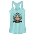 thumbnail image 1 of Junior's Snow White and the Seven Dwarfs Evil Queen Pumpkin  Racerback Tank Top Cancun X Small, 1 of 4