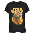 thumbnail image 1 of Junior's Solo: A Star Wars Story Chewie Pose  Graphic Tee Black X Large, 1 of 2