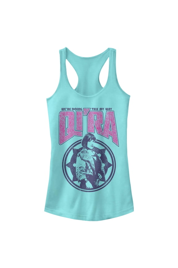 Junior's Solo: A Star Wars Story Qi'ra Doing this My Way  Racerback Tank Top Cancun Medium