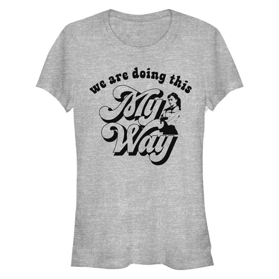 Junior's Solo: A Star Wars Story Qi'ra My Way  Graphic Tee Athletic Heather 2X Large
