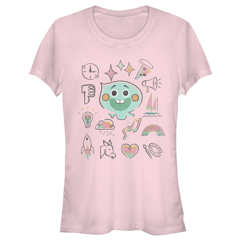 Pastel pink sales graphic tee
