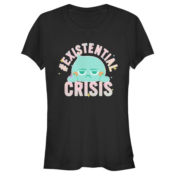 Junior's Soul 22 Existential Crisis  Graphic Tee Black Medium