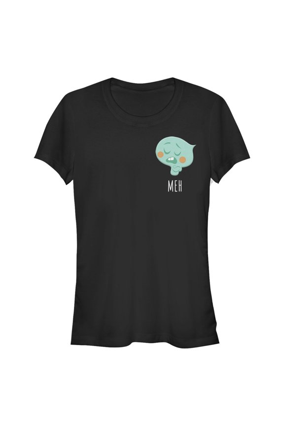 Junior's Soul 22 Meh Badge Graphic Tee Black 2X Large