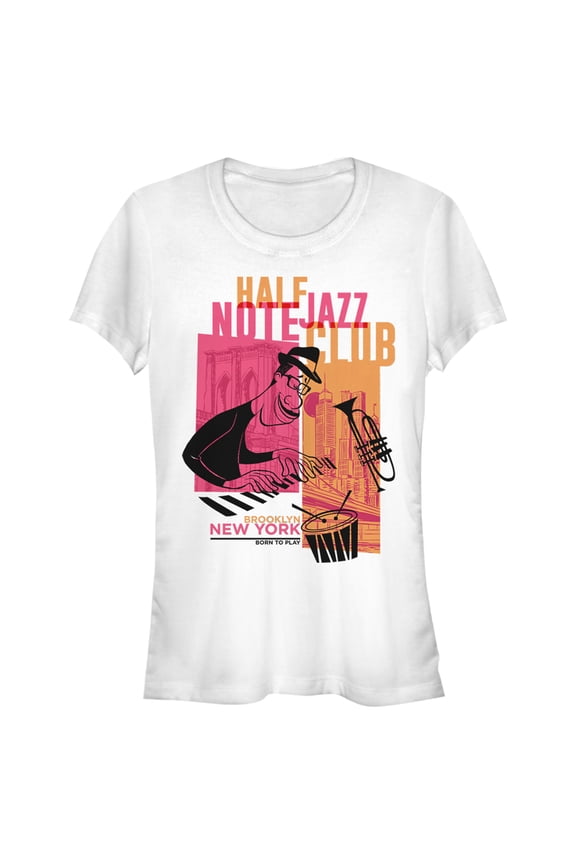 Junior's Soul Brooklyn Jazz Club Graphic Tee White Medium