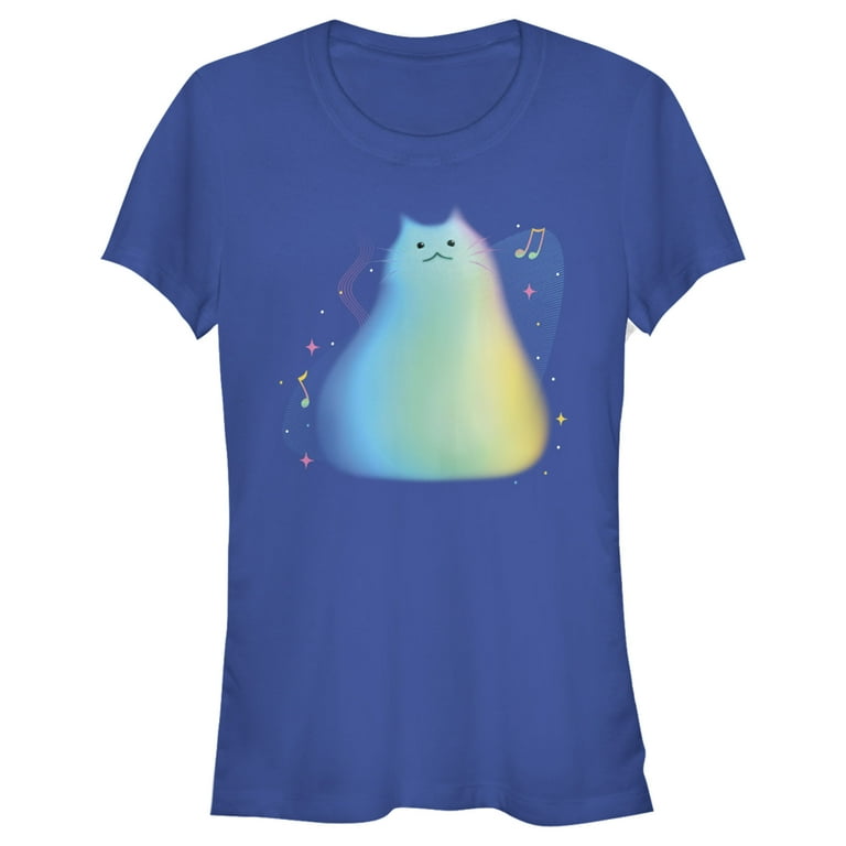 Junior's Soul Cat Purpose Graphic Tee Royal Blue Small - Walmart.com