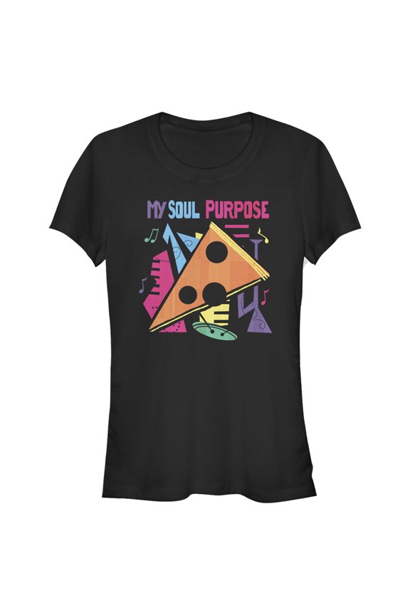 Junior's Soul Find Your Purpose Graphic Tee Black Large