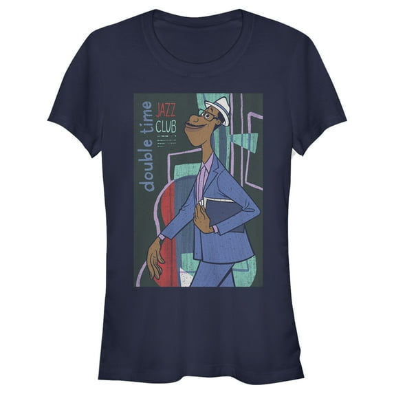 Junior's Soul Joe Band Teacher Graphic Tee Navy Blue Small