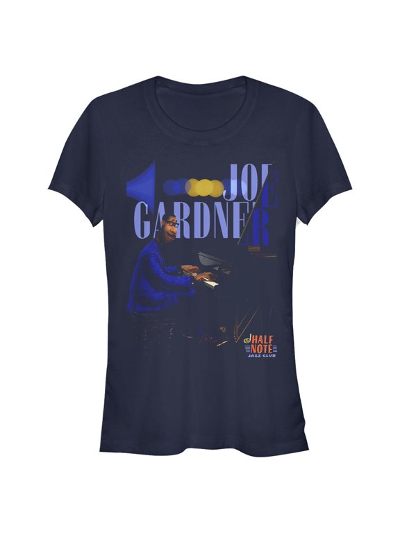Junior's Soul Joe Gardner Piano Debut Graphic Tee Navy Blue Large