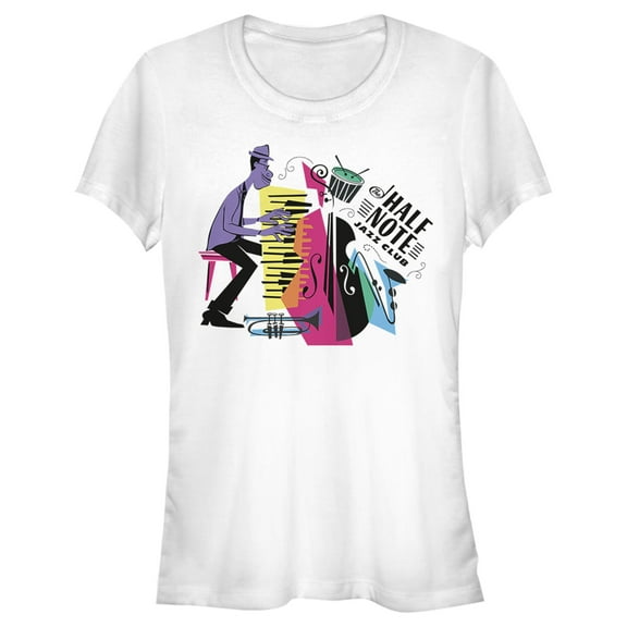 Junior's Soul Joe's Performance  Graphic Tee White Small