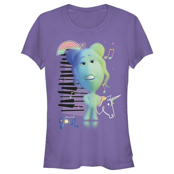 Junior's Soul Sassy Soul Graphic Tee Purple X Large